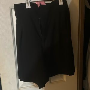 New with tags black slack shorts.